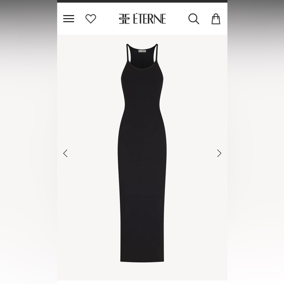 Eterne Rib Tank Maxi Dress Size Small - Picture 1 of 3